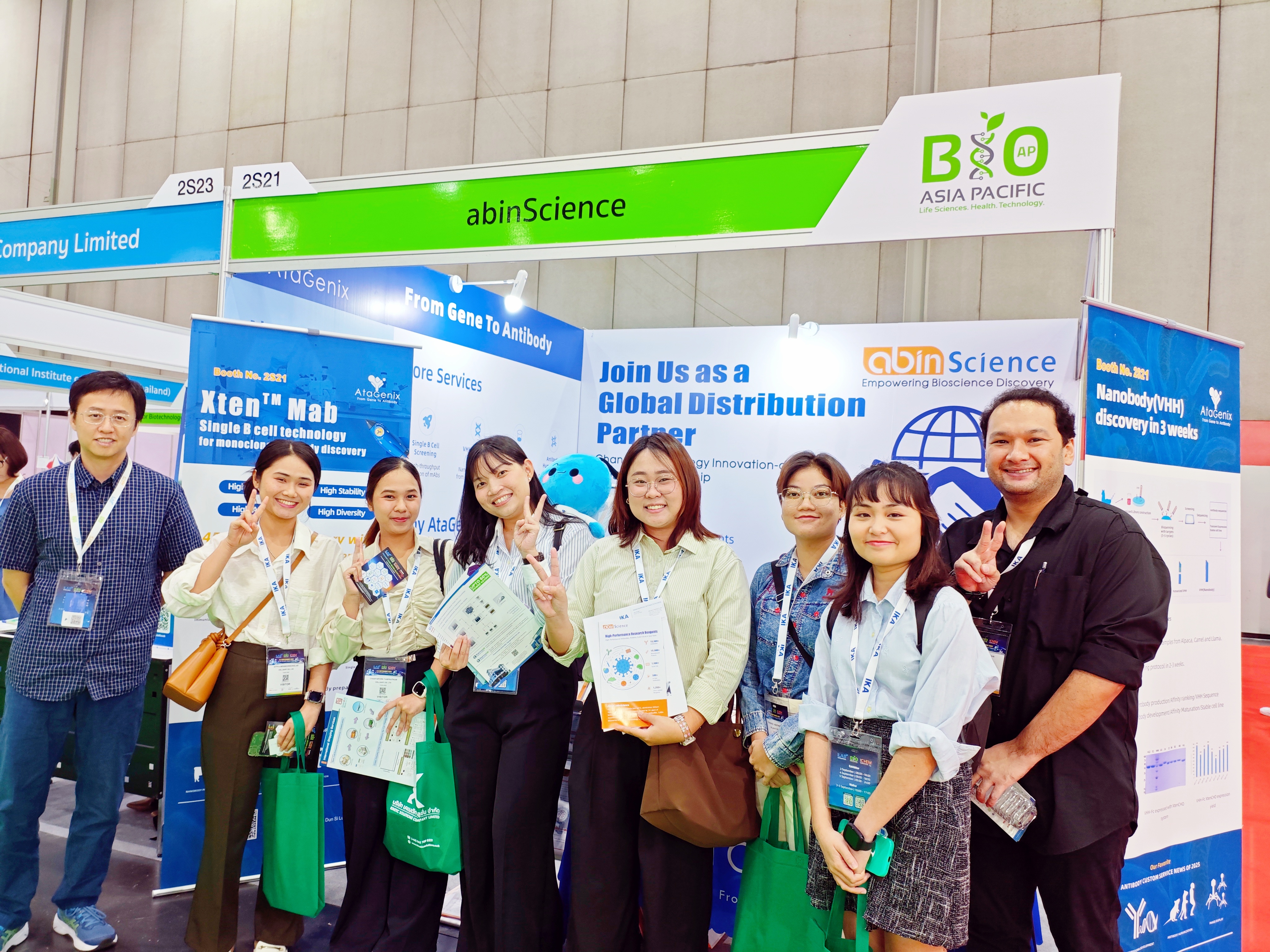 普健生物（AtaGenix）亮相Thailand LAB International 2025：抗體發(fā)現(xiàn)與蛋白表達(dá)技術(shù)引領(lǐng)生物技術(shù)創(chuàng)新